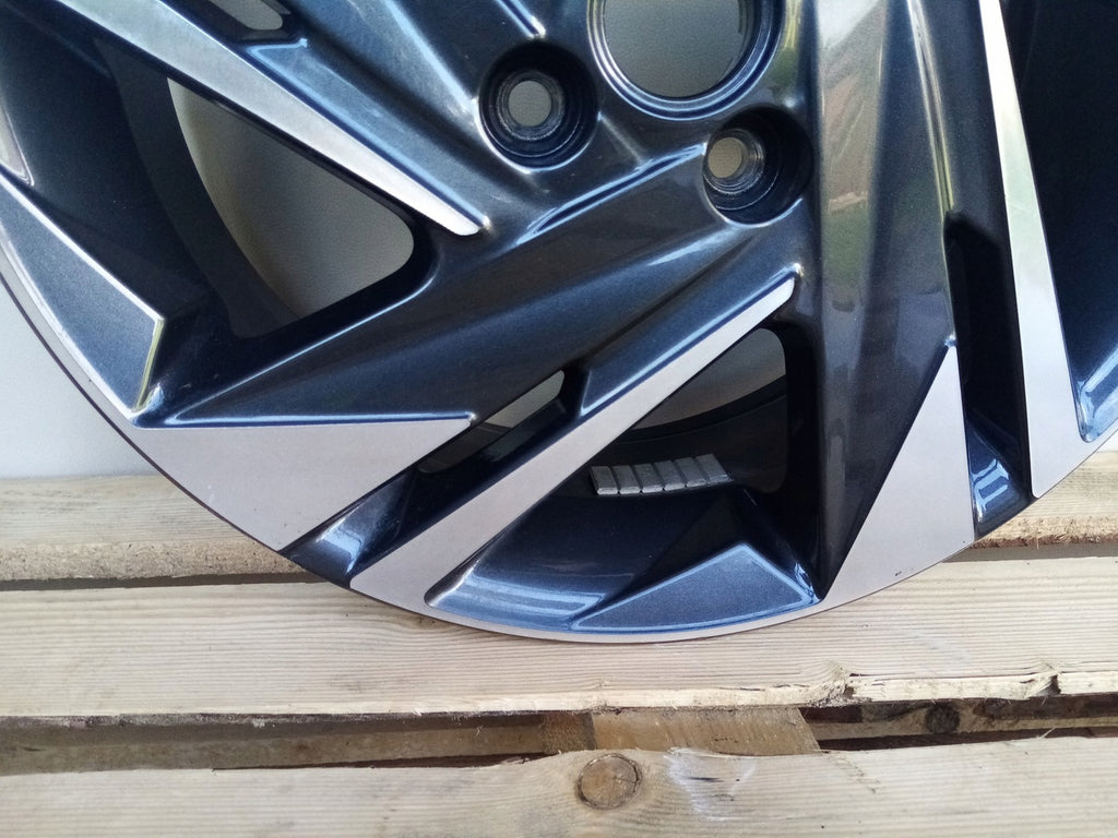 1x Alufelge 16 Zoll 6.0" 4x100 50ET 52910-Q0200 Hyundai Rim Wheel