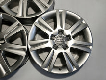 Laden Sie das Bild in den Galerie-Viewer, 4x Alufelge 17 Zoll 7.0" 5x112 46ET Glanz Silber 8K0601025 Audi A4 Rim Wheel FEL1172728317yw
