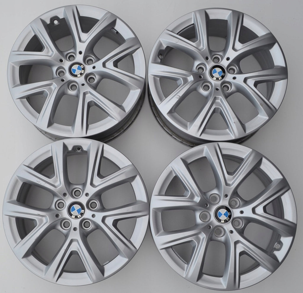 4x Alufelge 17 Zoll 6.0" 5x112 47ET Glanz Silber 6884815 BMW F44 F45 F46 FEL5827663409xe
