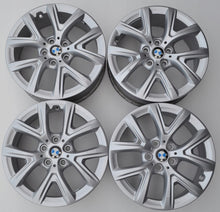 Laden Sie das Bild in den Galerie-Viewer, 4x Alufelge 17 Zoll 6.0" 5x112 47ET Glanz Silber 6884815 BMW F44 F45 F46 FEL5827663409xe