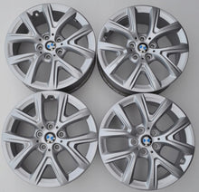 Laden Sie das Bild in den Galerie-Viewer, 4x Alufelge 17 Zoll 6.0" 5x112 47ET Glanz Silber 6884815 BMW F44 F45 F46 FEL5827663409xe