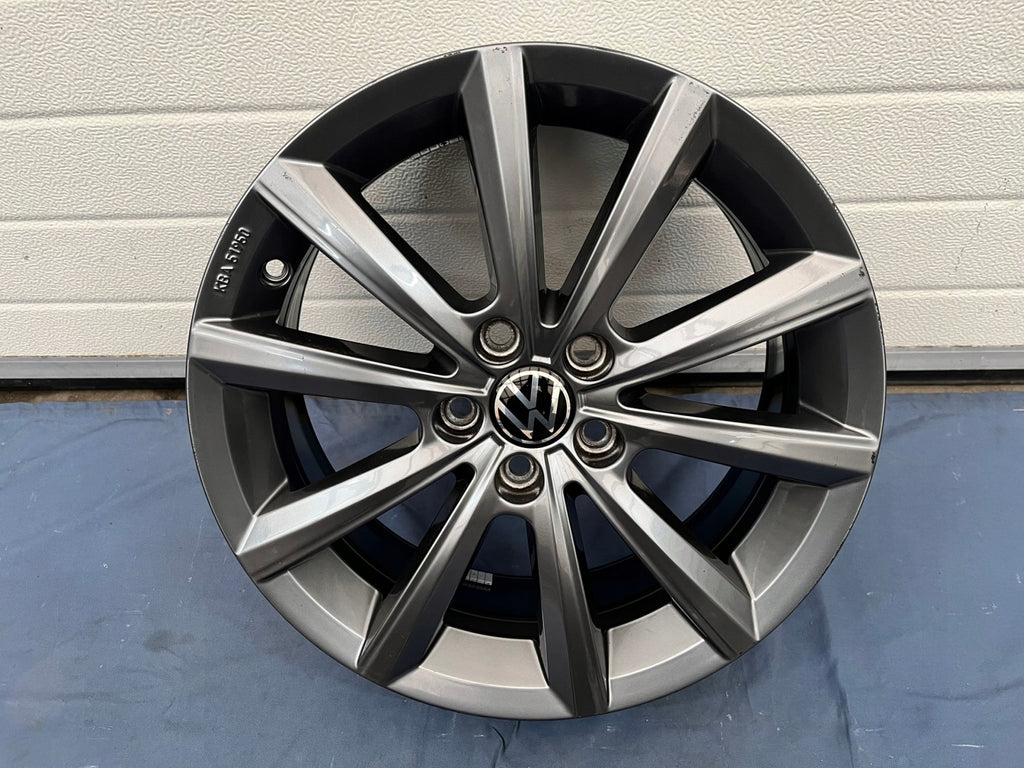 1x Alufelge 16 Zoll 6.0" 5x100 2GM071496 VW T-Cross Rim Wheel FEL3637139308sx