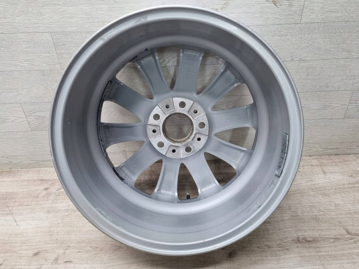 1x Alufelge 18 Zoll 8.0" 5x120 30ET Glanz Silber BMW 5 F10 F07 Rim Wheel FEL6014557482wv