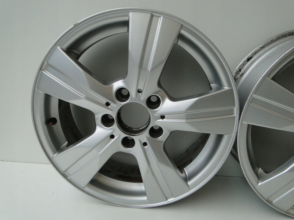 4x Alufelge 16 Zoll 7.0" 5x112 37ET Silber A1694012202 Mercedes-Benz Rim Wheel