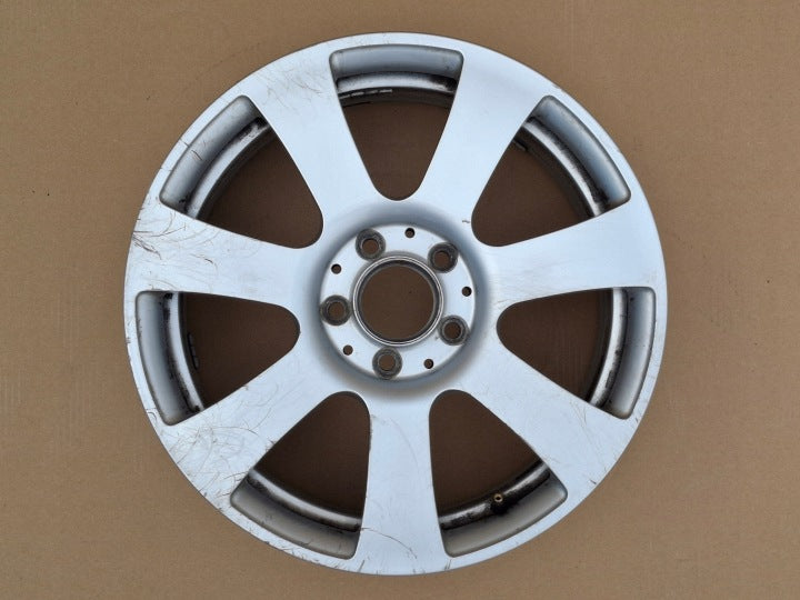 1x Alufelge 17 Zoll 7.5" 5x112 47 5ET Matt Silber A2044013502 Mercedes-Benz W204 FEL3027255159vs