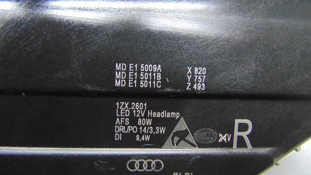 Frontscheinwerfer Audi Q5 80A941036E LED Rechts Scheinwerfer Headlight SCH5874489369ou