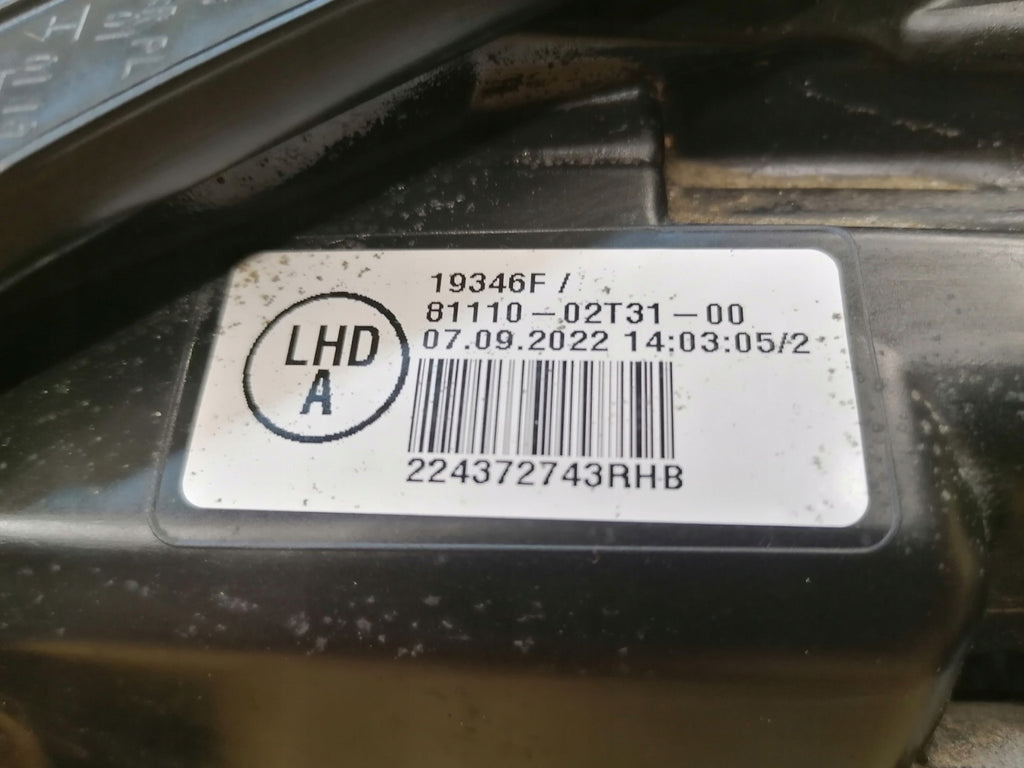 Frontscheinwerfer Toyota Corolla 81110-02T31 LED Rechts Scheinwerfer Headlight SCH8239890783bw
