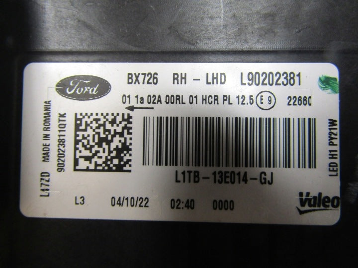 Frontscheinwerfer Ford Puma L1TB-13E014-GJ LED Rechts Scheinwerfer Headlight SCH2610693013xi