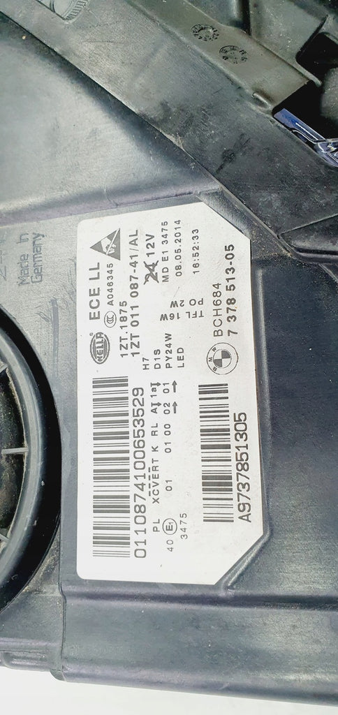 Frontscheinwerfer BMW F11 F10 7378513-05 Xenon Links Scheinwerfer Headlight SCH7924684866go