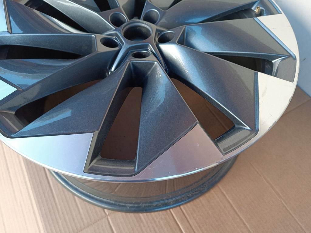 1x Alufelge 21 Zoll 9.0" 5x112 40ET 5LA601025P Skoda Enyaq Rim Wheel