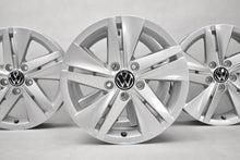 Load image into Gallery viewer, 4x Alufelge 16 Zoll 7.0" 5x112 48ET Glanz Silber 5H0601025 VW Golf Rim Wheel FEL2988622665qi
