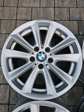 Load image into Gallery viewer, 4x Alufelge 17 Zoll 8.0" 5x120 30ET Glanz Silber 6780720 BMW F11 F10 Rim Wheel FEL2364223136lz
