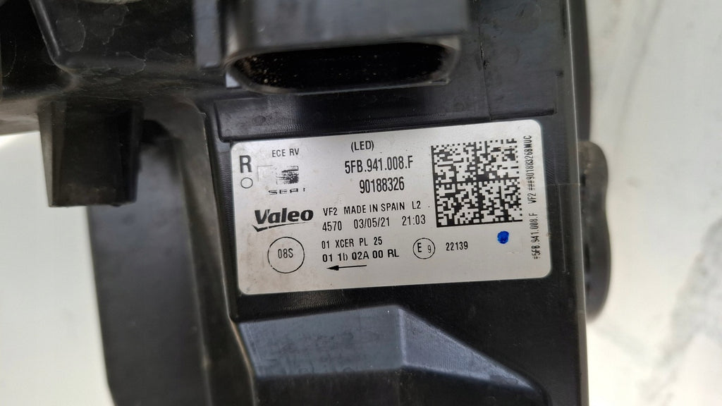 Frontscheinwerfer Seat Leon 5FB941008F LED Rechts Scheinwerfer Headlight