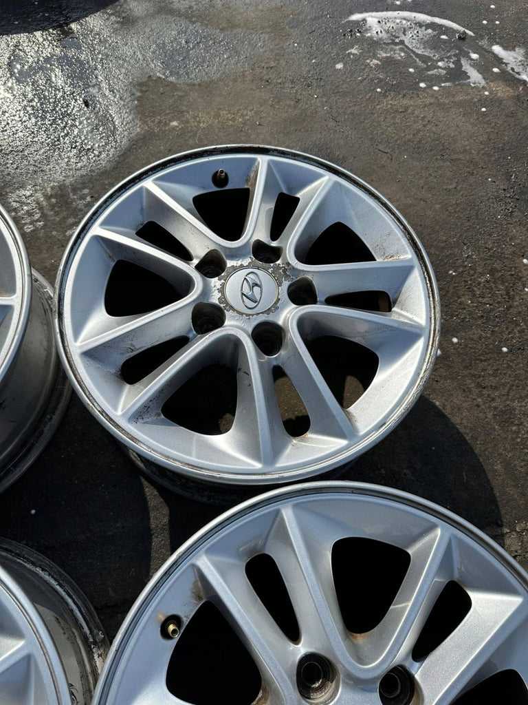 4x Alufelge 15 Zoll 52910-A6120 Hyundai I30 Rim Wheel FEL8010204325lj