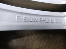Laden Sie das Bild in den Galerie-Viewer, 1x Alufelge 18 Zoll 8.0" 5x112 31ET Glanz Silber 8W0601025EE Audi A4 B9 FEL1363389702tf