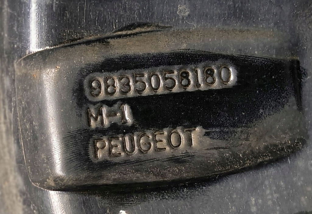 1x Alufelge 18 Zoll 8.0" 5x108 48ET Glanz Schwarz 9835058180 Peugeot 308 Iii