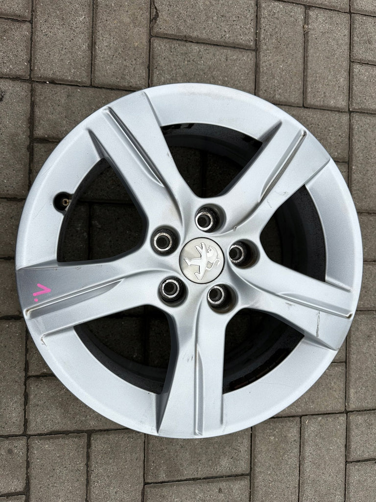 1x Alufelge 16 Zoll 7.0" 5x108 9671401180 Peugeot 508 Rim Wheel