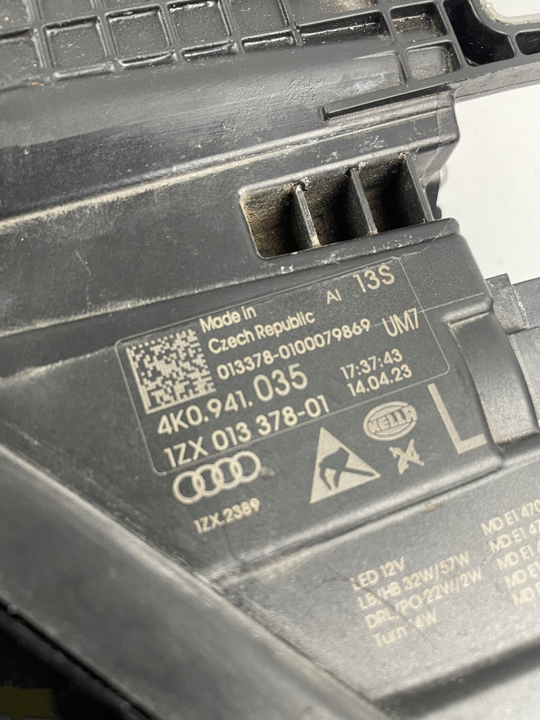 Frontscheinwerfer Audi A6 C8 4K0941035 LED Links Scheinwerfer Headlight SCH4432092257jh