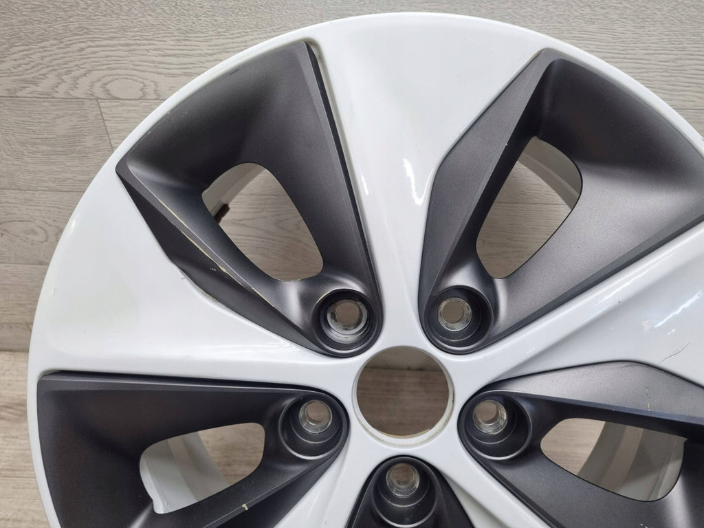 1x Alufelge 16 Zoll 6.5" 5x114.3 50ET Matt Weiß 52910-G7200 Hyundai Ioniq FEL1940527957wh