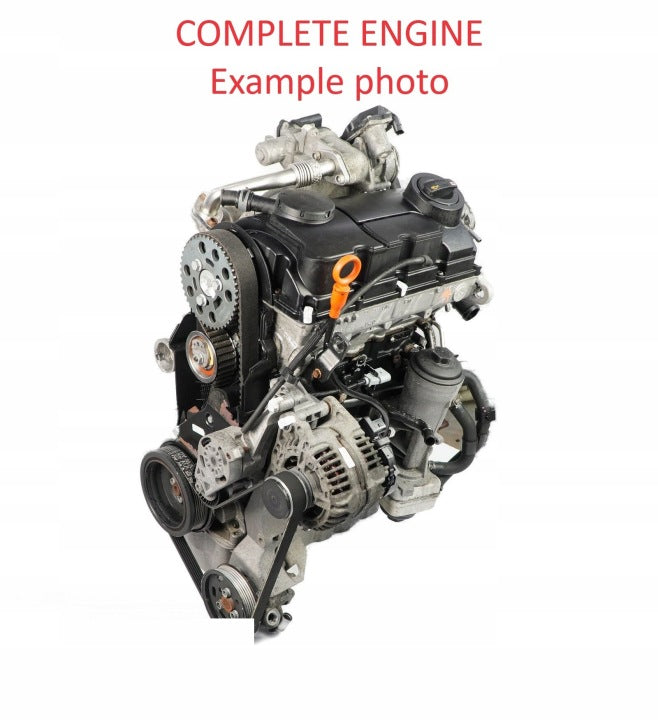 Motor VW Transporter BRS 1.9 TDI 102PS 75kW 186TKm Diesel Engine Unkomplett MOT2266273458ge