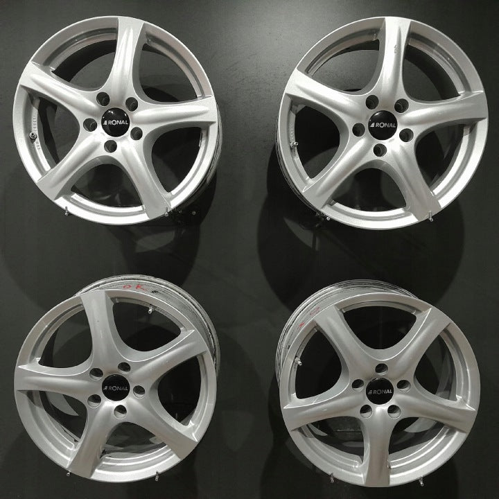 4x Alufelge 17 Zoll 7.5" 5x112 45ET KBA45821 Skoda Octavia II Caddy Golf FEL7662762181ok
