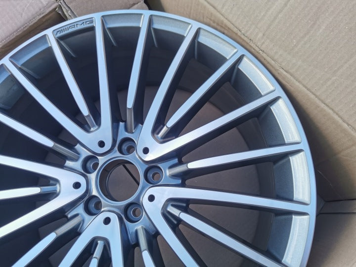1x Alufelge 21 Zoll 9.0" 5x112 34ET Glanz Silber A2234011700 Mercedes-Benz W223 FEL9357518671am