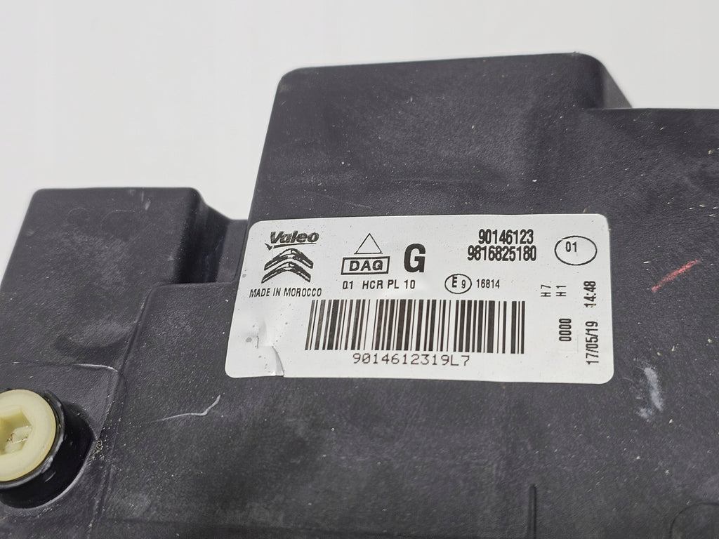 Frontscheinwerfer Citroën Berlingo 9816825180 Links Scheinwerfer Headlight