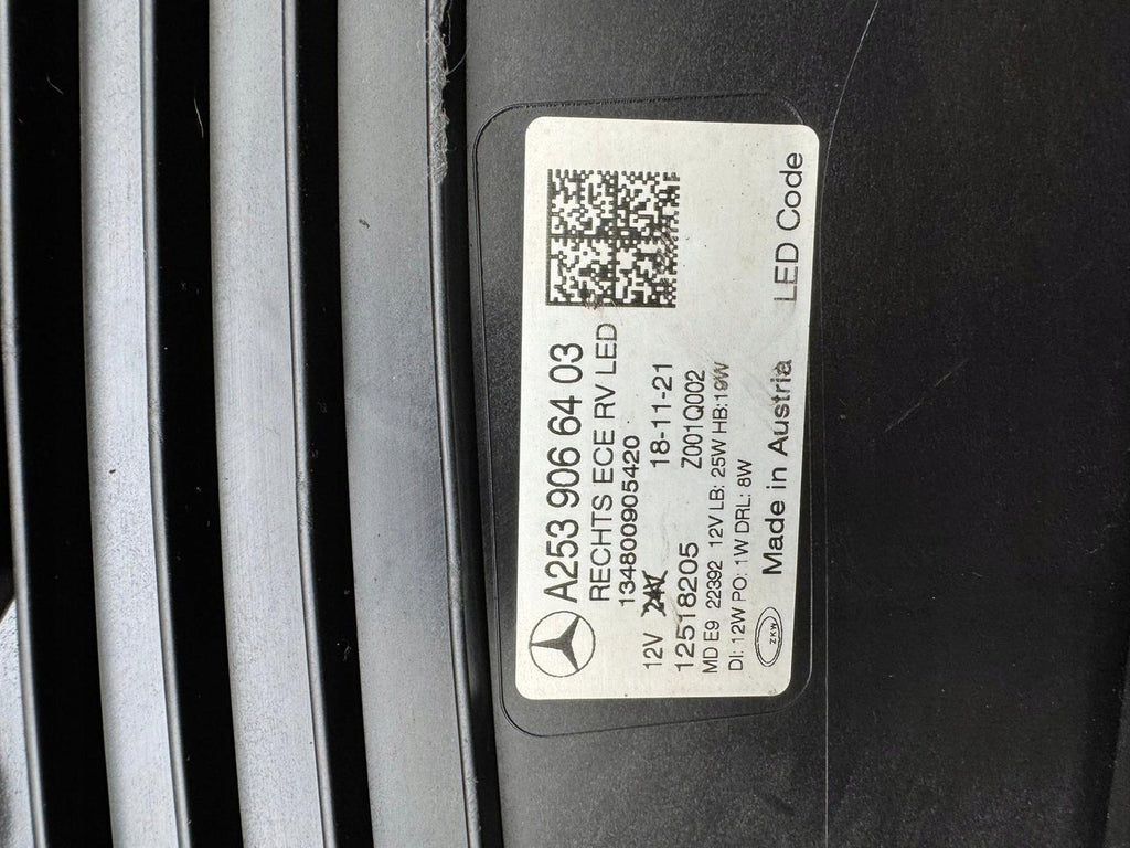 Frontscheinwerfer Mercedes-Benz Glc A2539066403 LED Rechts Headlight SCH7782493003zt