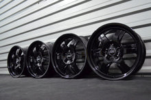 Laden Sie das Bild in den Galerie-Viewer, 4x Alufelge 17 Zoll 7.5" 5x112 28ET Glanz Schwarz Audi A4 B6 B7 Rim Wheel FEL4110679325ve