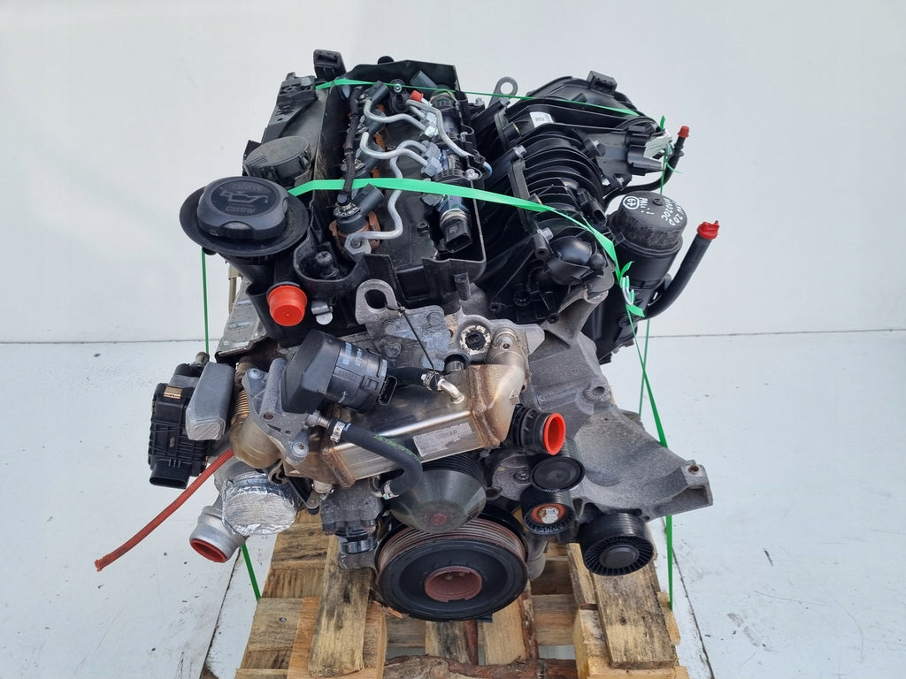 Motor BMW X1 E84 N47D20C 2.0 180TKm 2009 Diesel Engine Unkomplett