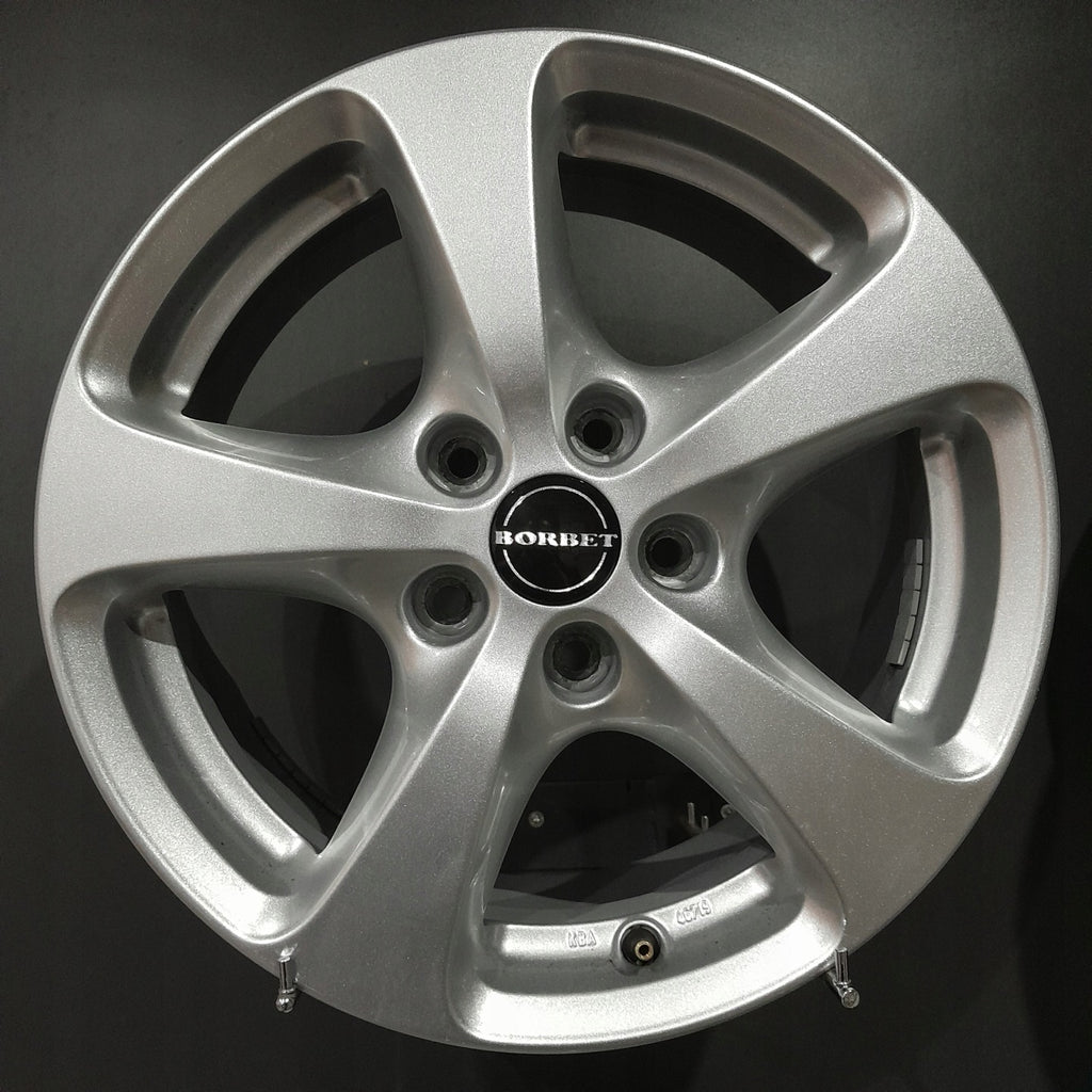 4x Alufelge 16 Zoll 7.0" 5x112 40ET Glanz Silber KBA46719 Skoda Octavia Ii FEL9302538129ly