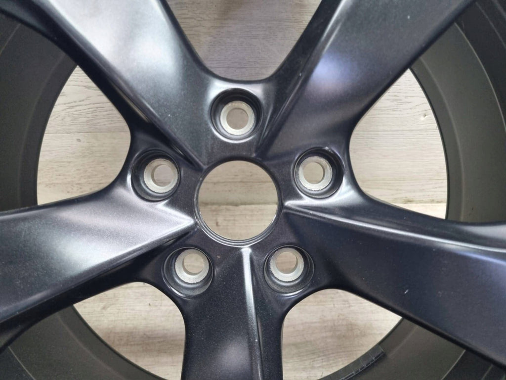 1x Alufelge 18 Zoll 7.5" 5x112 46ET Glanz Schwarz 5FA601025H Seat Leon Rim Wheel FEL6297678915ek