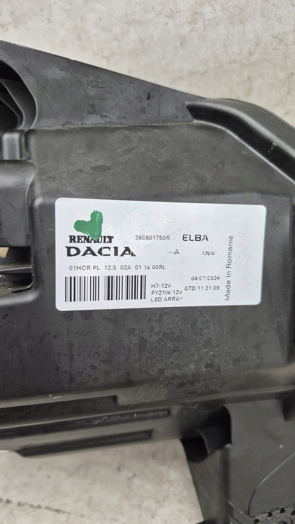 Frontscheinwerfer Dacia Sandero III 260601750R Full LED Links Headlight SCH9306905449le