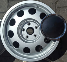 Laden Sie das Bild in den Galerie-Viewer, 4x Alufelge 15 Zoll 6.0&quot; 5x100 38ET Glanz Silber 8LO601025E Audi Rim Wheel