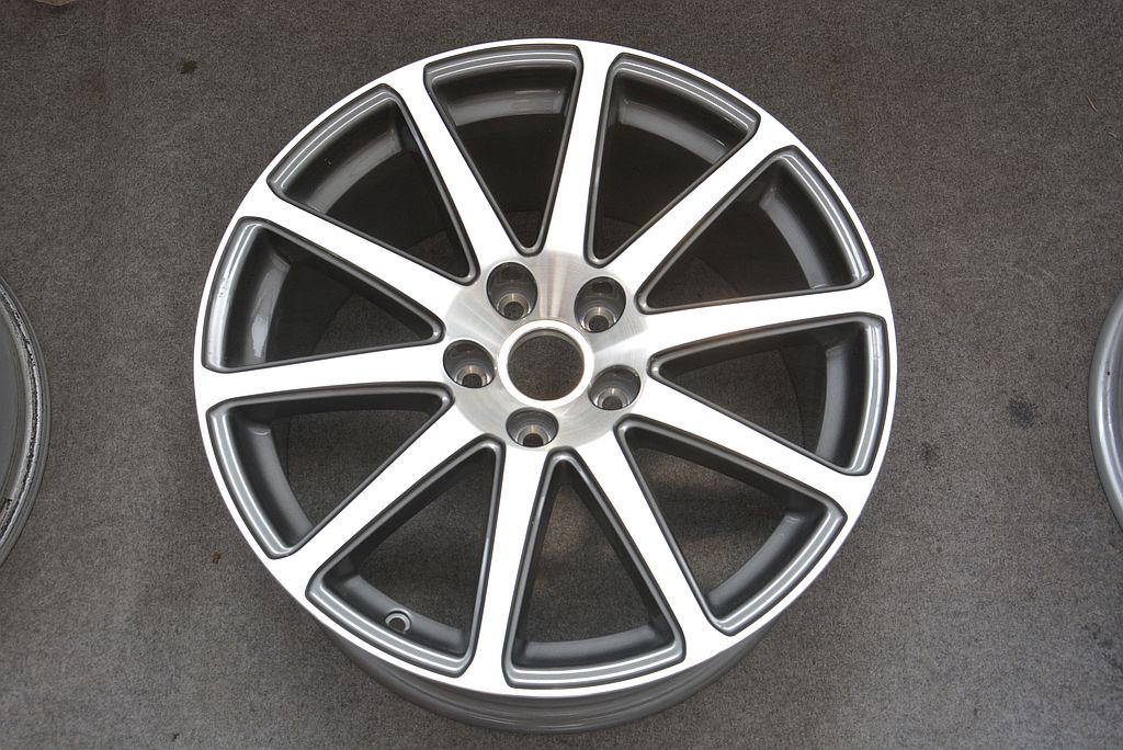 1x Alufelge 18 Zoll 9.0" 5x112 52ET Glanz 8J0601025 Audi Rim Wheel