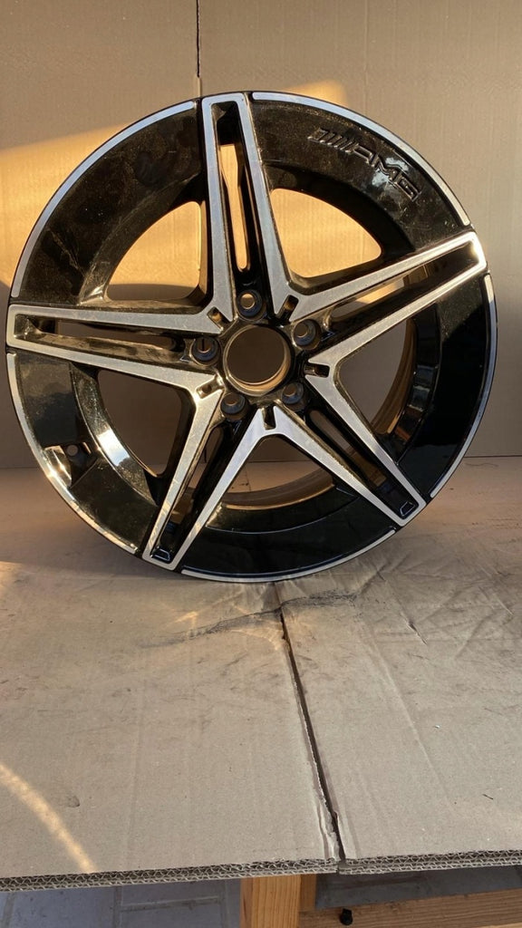 1x Alufelge 18 Zoll 8.5" 5x112 52ET Glanz Schwarz A2064011800 Mercedes-Benz W206 FEL3593894599bc