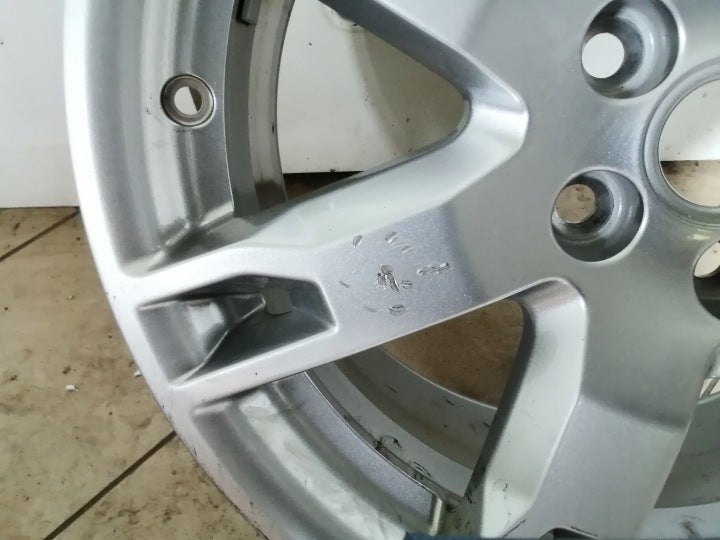 1x Alufelge 18 Zoll 8.0" 5x108 45ET Glanz Silber Land Rover Rim Wheel FEL7873096650mf