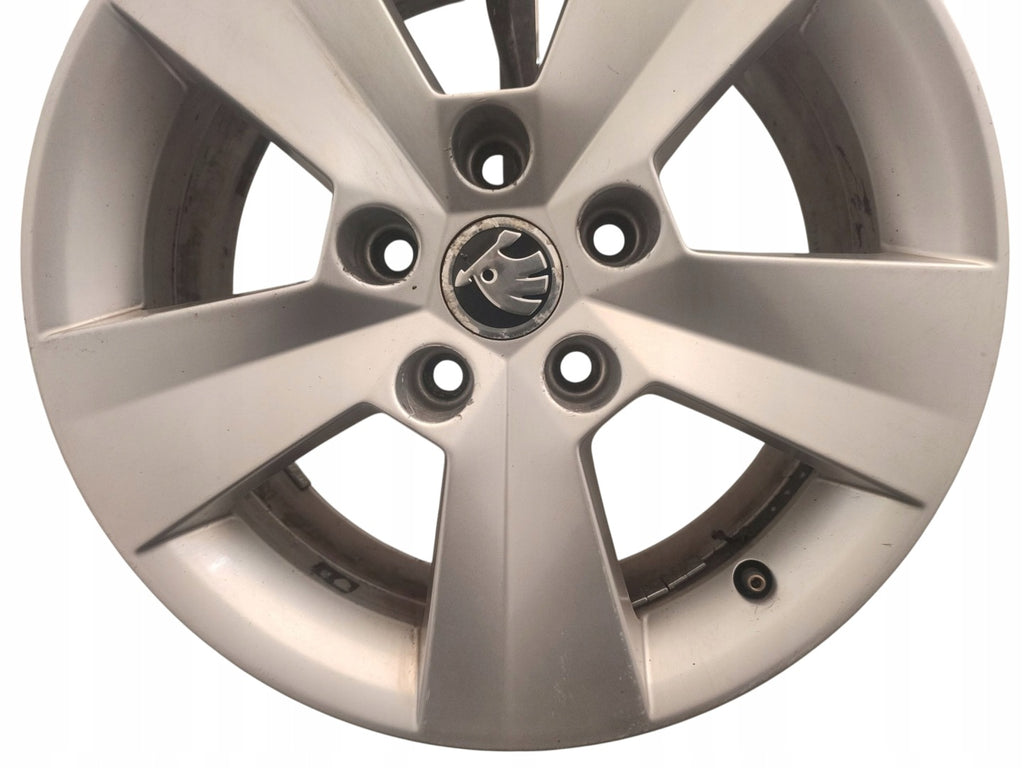 1x Alufelge 16 Zoll 6.5" 5x112 Silber 3V0601025A Skoda Superb Iii Rim Wheel FEL9468962627xo