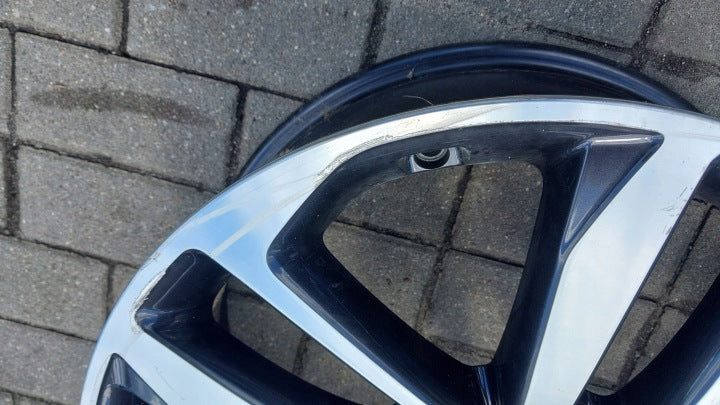 1x Alufelge 19 Zoll 7.5" 5x114.3 50ET Glanz Graphit 52910-F1410 Kia Sportage Mg FEL7149191615jr