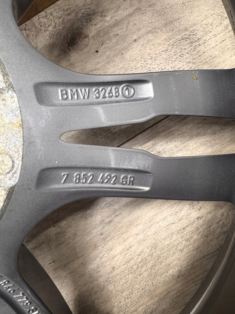 1x Alufelge 18 Zoll 8.5" 5x120 47ET Glanz Grau 7852492GR BMW 3 F34 F30 F32 FEL5022323083ps