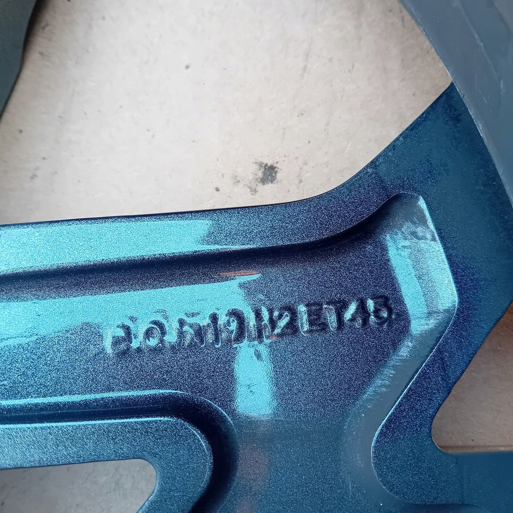 1x Alufelge 19 Zoll 8.0" 5x112 45ET Glanz Graphit 57A601025 Mg Karoq Rim Wheel