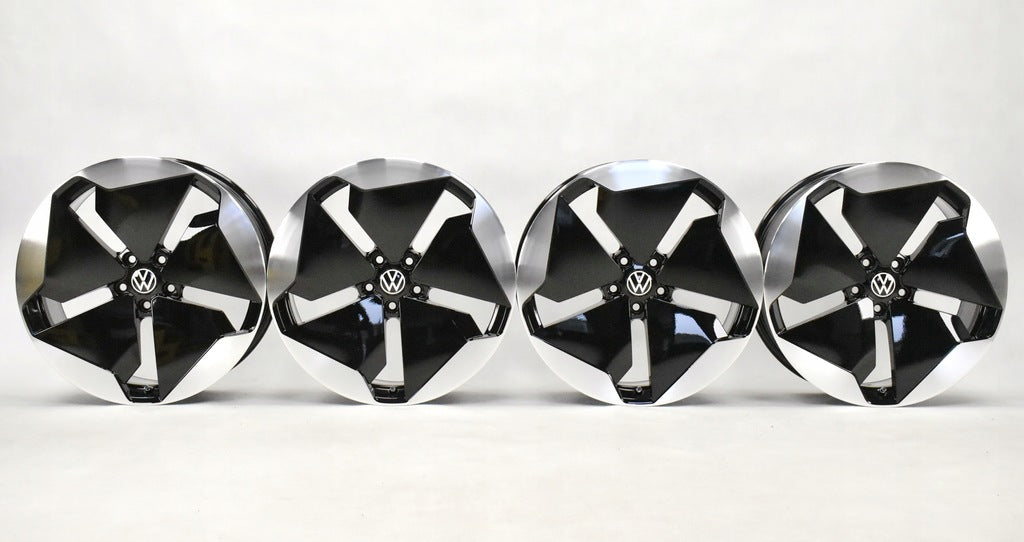 4x Alufelge 20 Zoll 7.5" 5x112 44ET Glanz Schwarz 10A601025B VW Id.3 Rim Wheel FEL8976937646tg