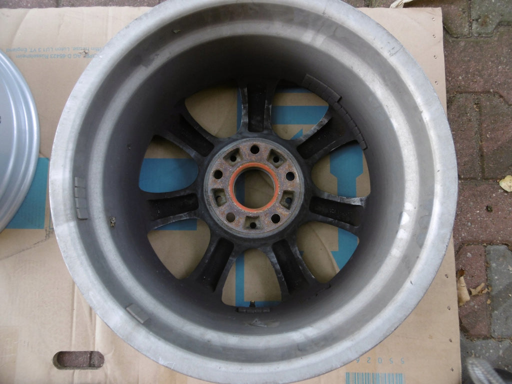 2x Alufelge 17 Zoll 8.0" 5x110 38ET Glanz Silber Opel Rim Wheel FEL5764767995kg