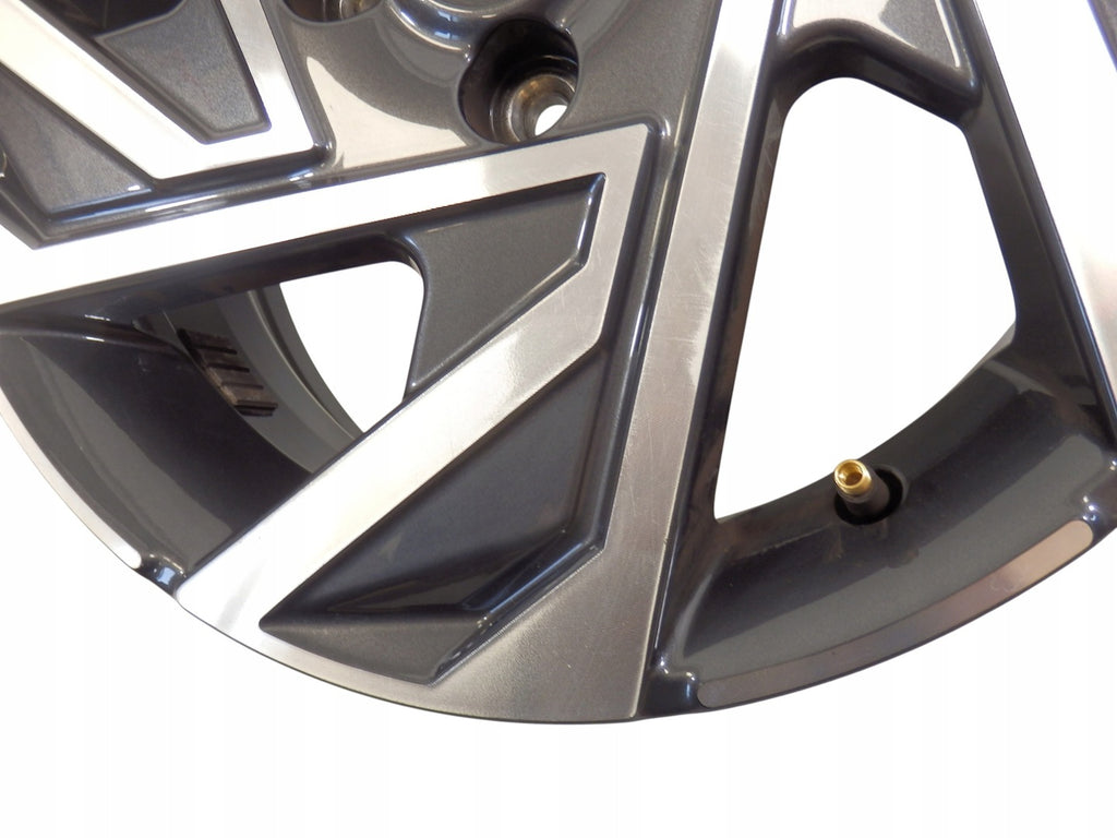 1x Alufelge 16 Zoll 6.0" 4x100 50ET 52910-Q0230 Hyundai I20 Iii Rim Wheel