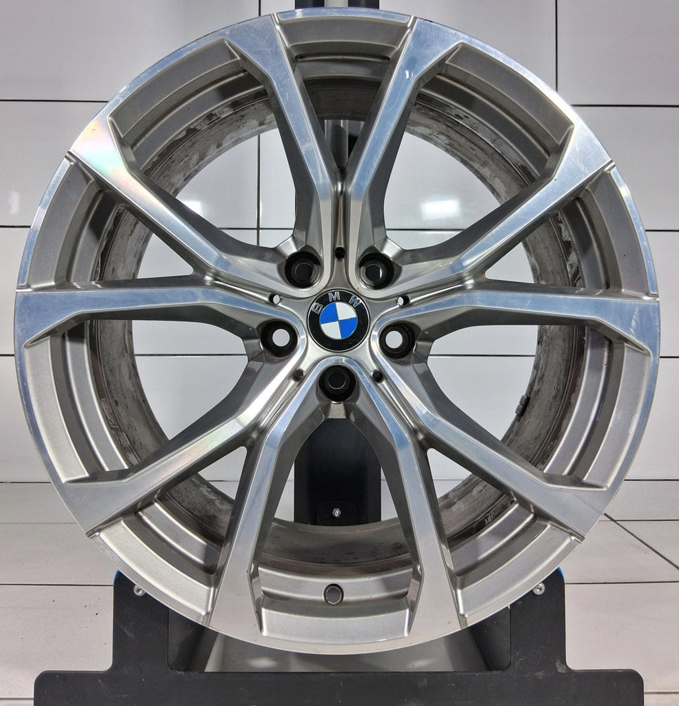 1x Alufelge 19 Zoll 9.0" 5x112 32ET Glanz Grau 6883641 BMW G29 Rim Wheel FEL9325086456ik