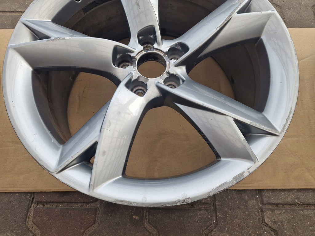 1x Alufelge 19 Zoll 8.5" 5x112 32ET Glanz Silber 8T0601025CK Audi Rim Wheel FEL4736696112fb