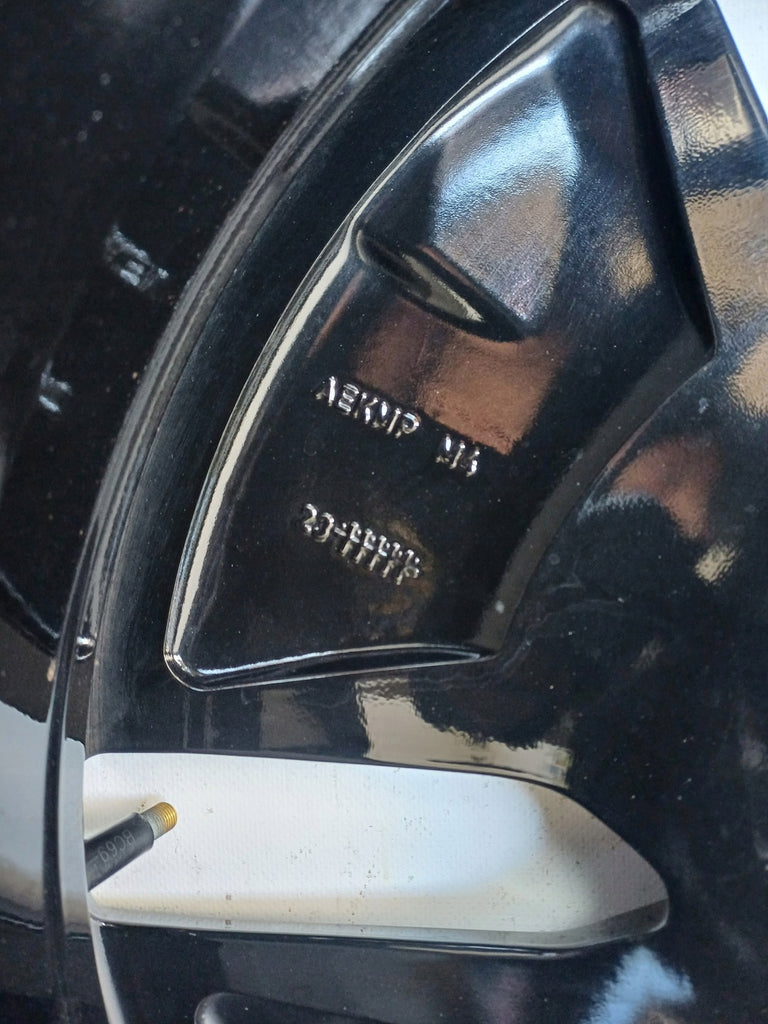 1x Alufelge 19 Zoll 8.0" 5x108 50ET Glanz Schwarz 32327781 Polestar Rim Wheel