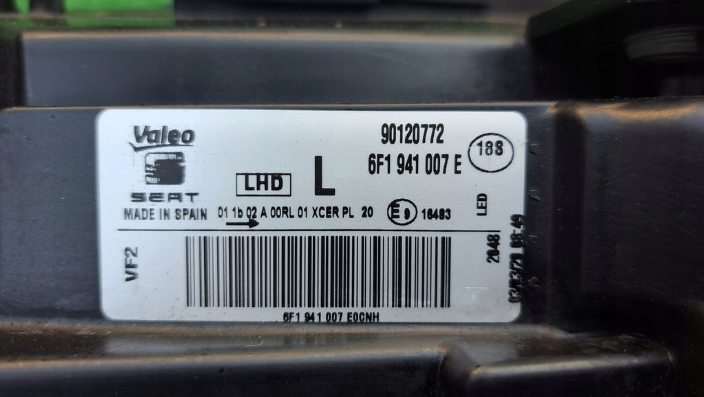 Frontscheinwerfer Seat Ibiza 6F1941007E LED Links Scheinwerfer Headlight