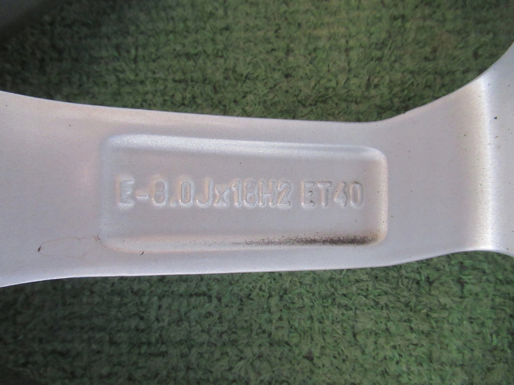 1x Alufelge 18 Zoll 8.0" 5x112 40ET 8W0601025H Audi A4 Rim Wheel