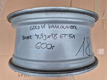 Load image into Gallery viewer, 1x Alufelge 18 Zoll 7.5" 5x112 51ET 5K0601025L- VW Golf Vi Rim Wheel FEL4718506443eh